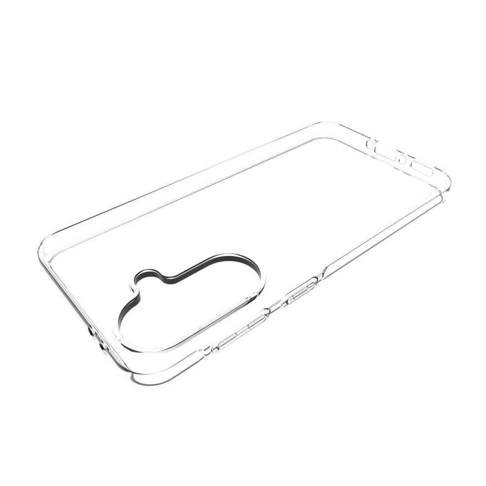 2v1 priehľadný gélový obal + tvrdené sklo na Samsung Galaxy A37 5G - priehľadný