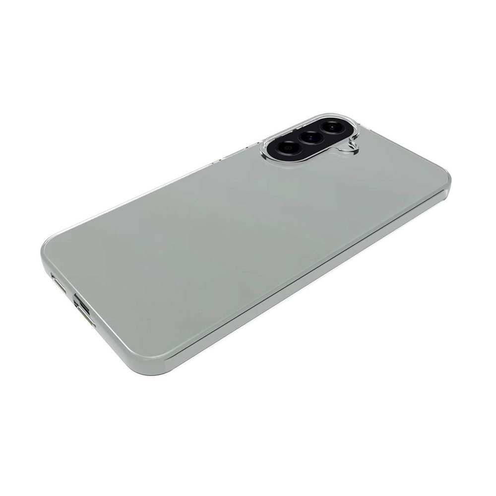 2v1 priehľadný gélový obal + tvrdené sklo na Samsung Galaxy A57 5G - priehľadný