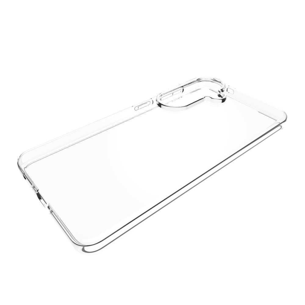 2v1 priehľadný gélový obal + tvrdené sklo na Samsung Galaxy S26+ - priehľadný