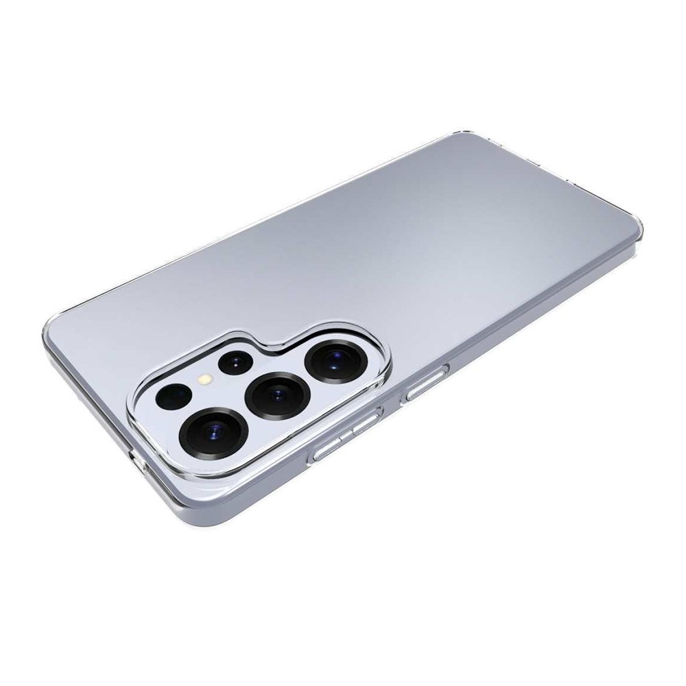 2v1 priehľadný gélový obal + tvrdené sklo na Samsung Galaxy S26 Ultra - priehľadný