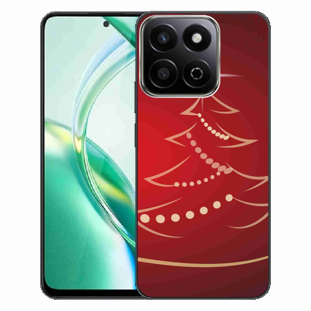 Gélový kryt mmCase na Honor 200 Smart 5G - kreslený vianočný stromček