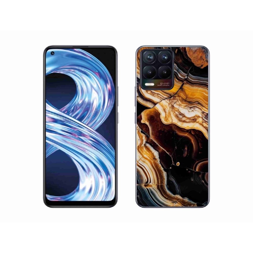 Gélový kryt mmCase na Realme 8 Pro - abstraktný motív 26