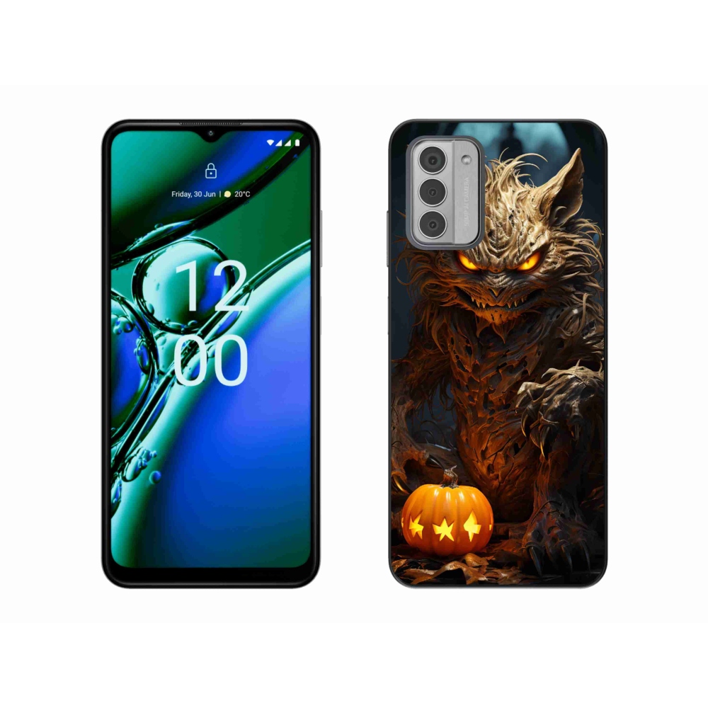 Gélový kryt mmCase na Nokia G42 - halloweenska príšera