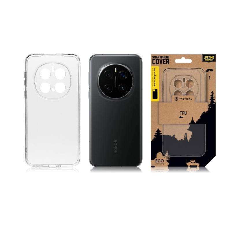 Tactical TPU Kryt pre Honor Magic7 Pro Transparent