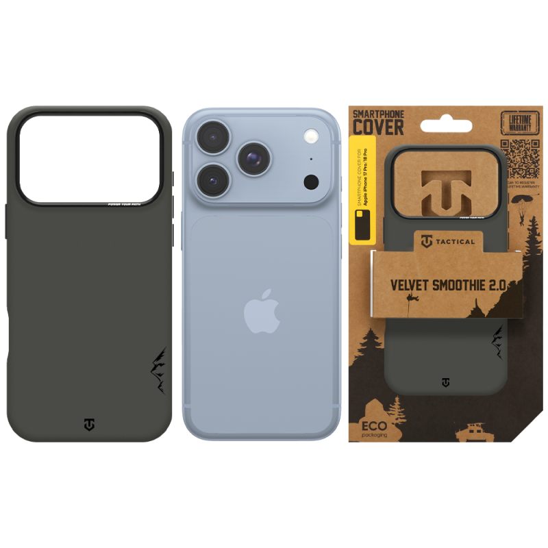 Tactical MagForce Velvet Smoothie 2.0 – puzdro pre Apple iPhone 18 Pro/17 Pro Bazooka