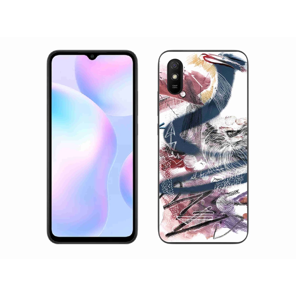 Gélový kryt mmCase na Xiaomi Redmi 9A - abstraktný motív 28