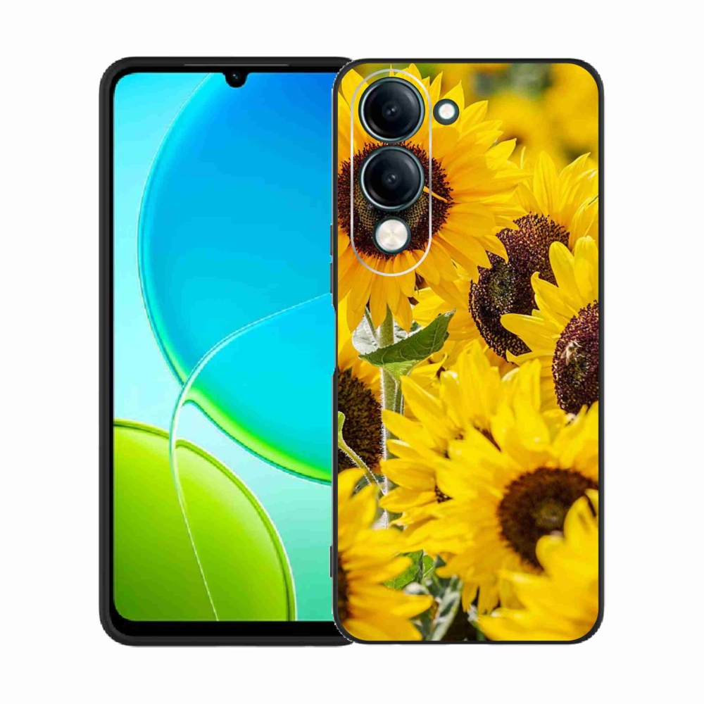 Gélový kryt mmCase na Vivo Y29s 5G - slnečnica