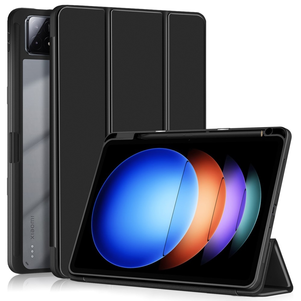 Case chytré zatváracie púzdro na tablet Xiaomi Pad 6S Pro - čierne