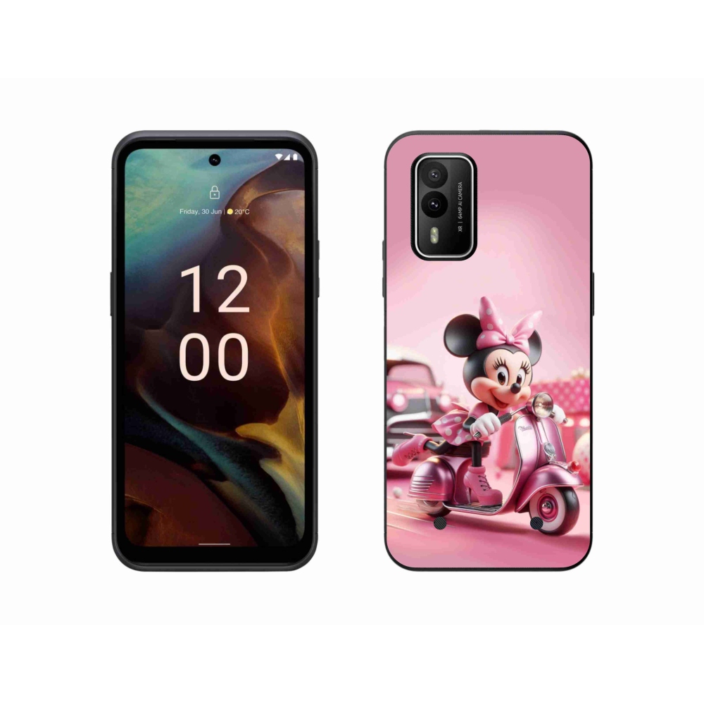 Gélový kryt mmCase na Nokia XR21 - minnie 1