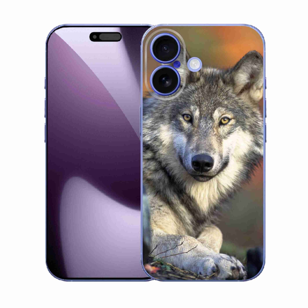 Gélový kryt mmCase na iPhone 17 - vlk