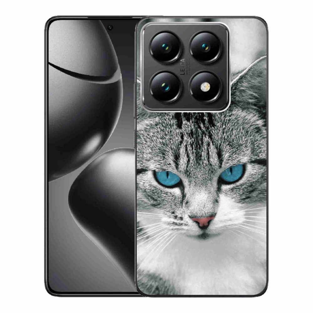 Gélový kryt mmCase na Xiaomi 14T Pro - mačacie pohľad 1