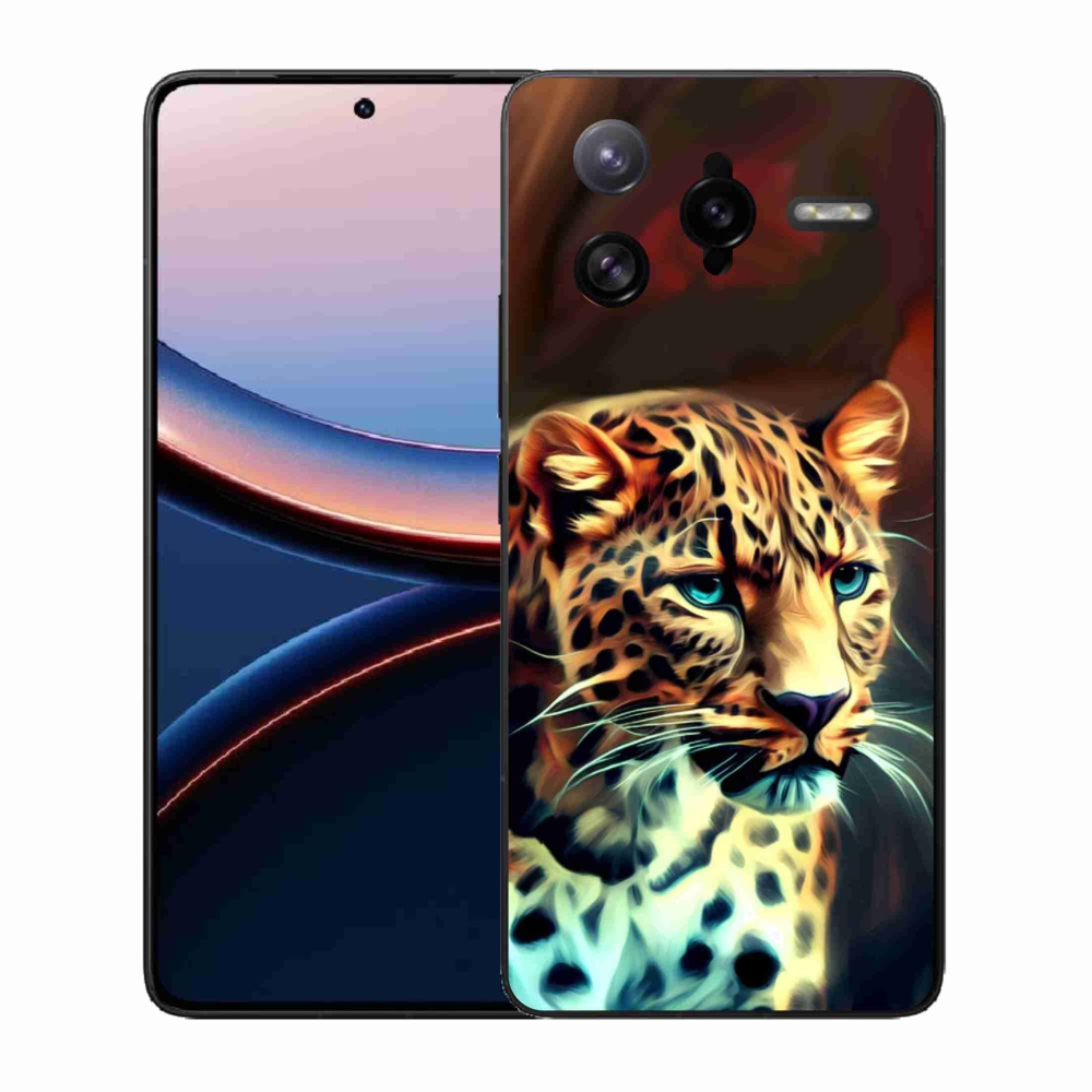 Gélový kryt mmCase na Xiaomi Poco F7 Ultra - leopard