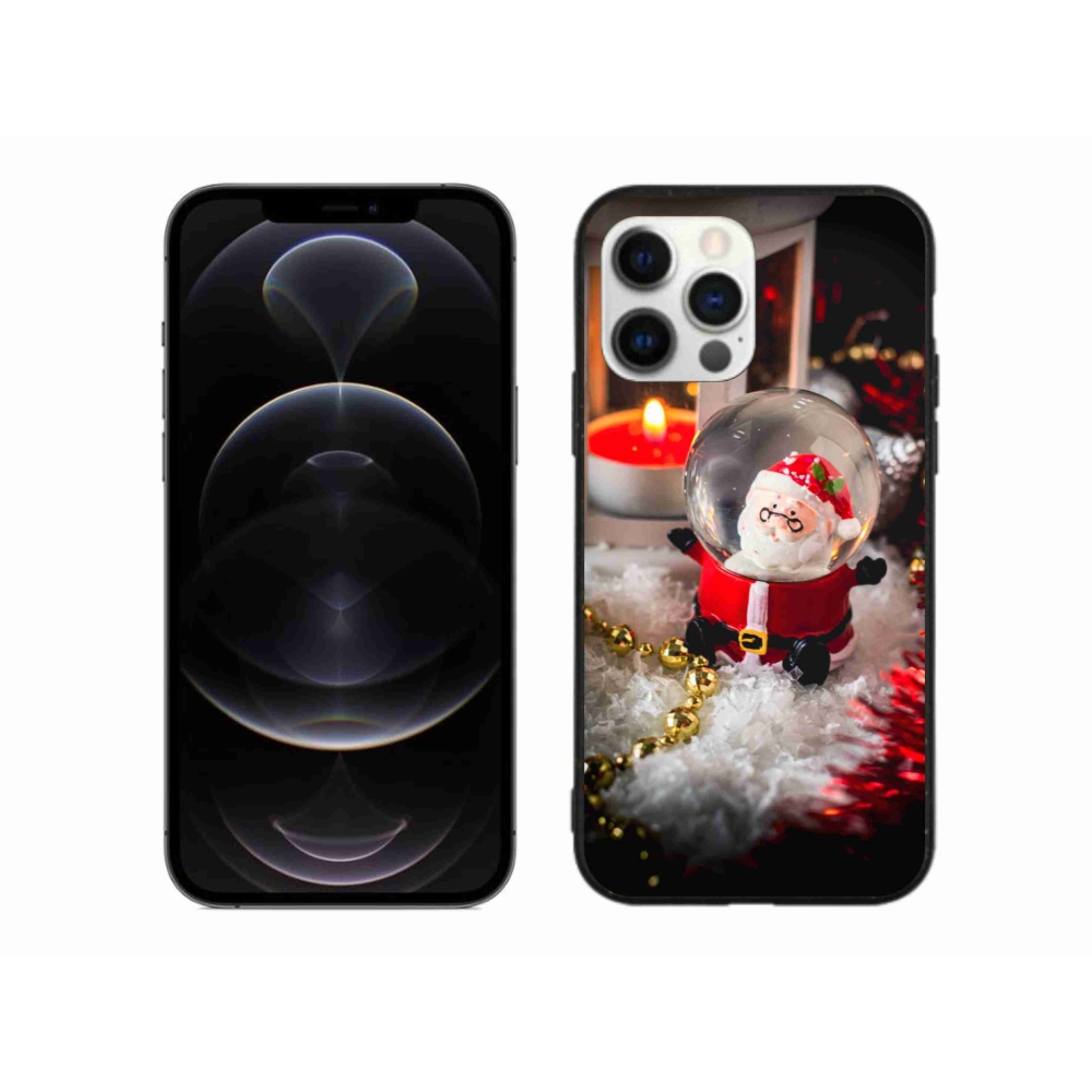 Gélový kryt mmCase na iPhone 12 Pro Max - Santa Claus 1
