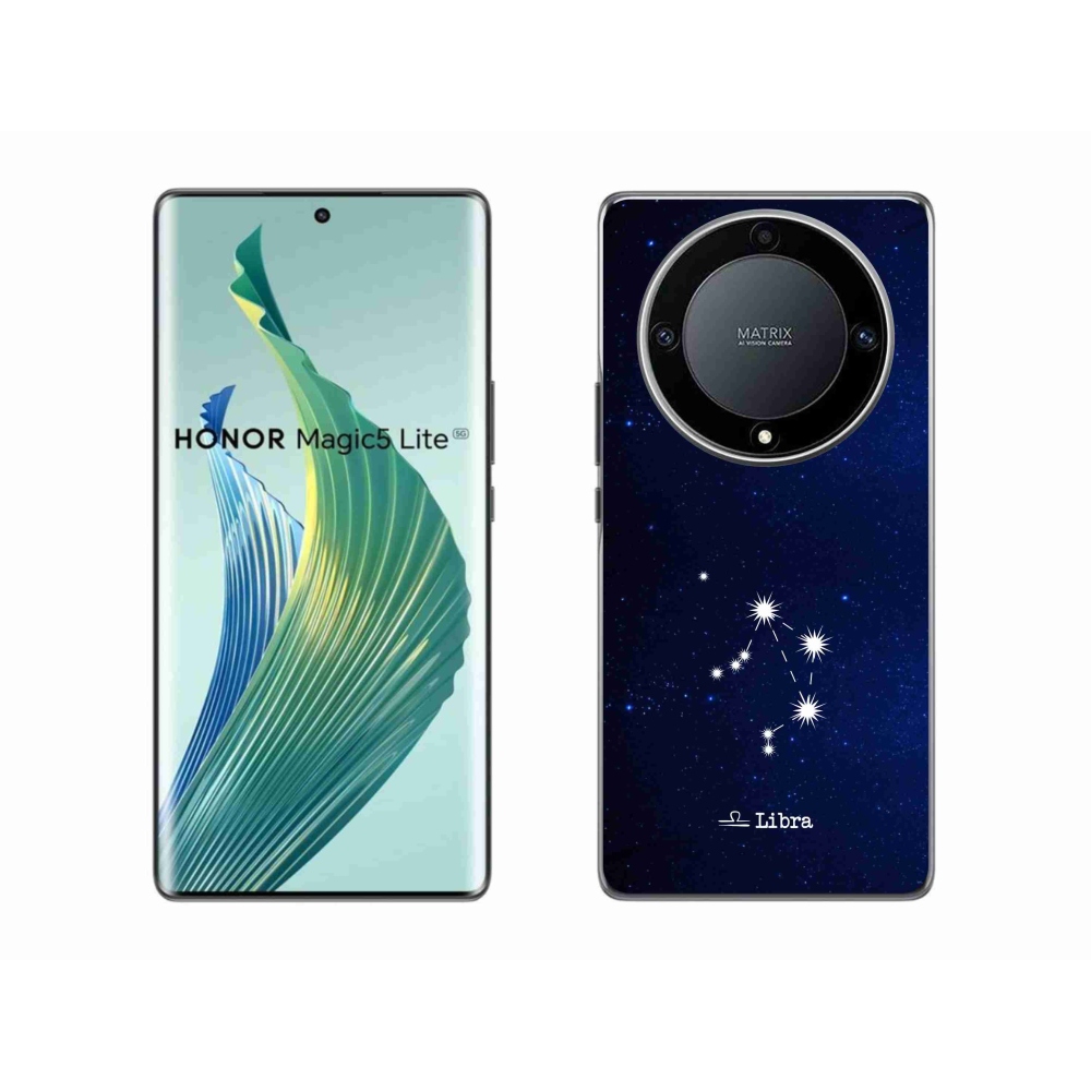 Gélový kryt mmCase na Honor Magic 5 Lite 5G - súhvezdie Váhy