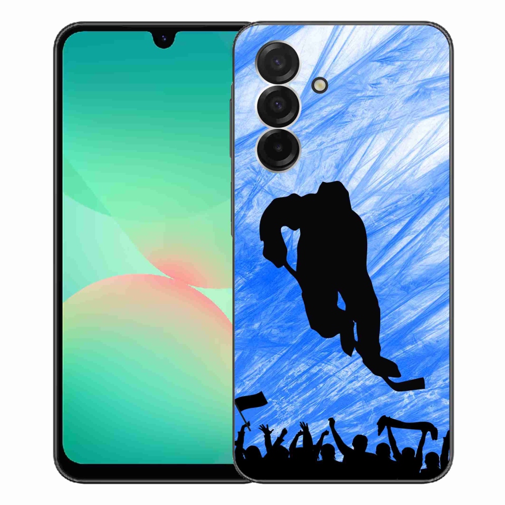 Gélový kryt mmCase na Samsung Galaxy A26 5G - hokejový hráč