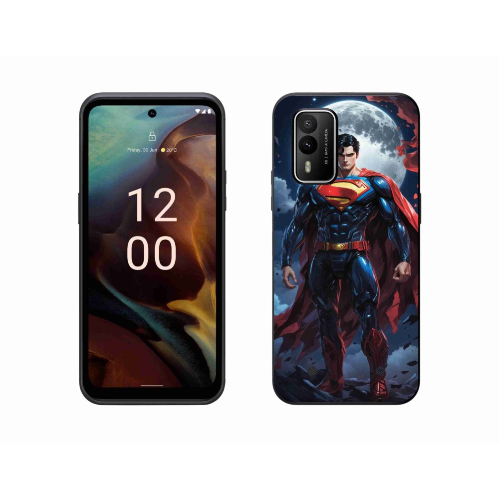 Gélový kryt mmCase na Nokia XR21 - superman