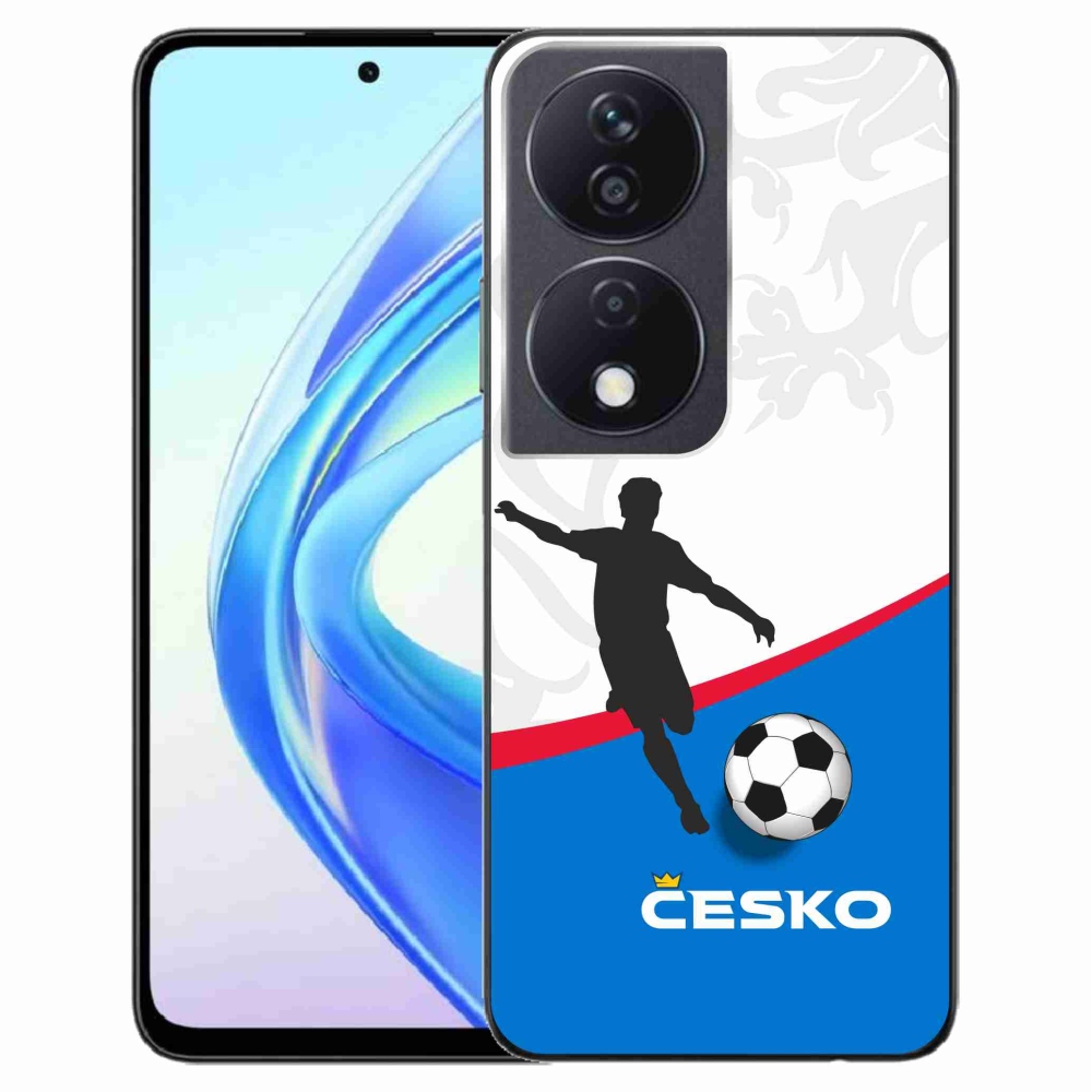 Gélový kryt mmCase na Honor X7b/Honor 90 Smart - futbal Česko 1