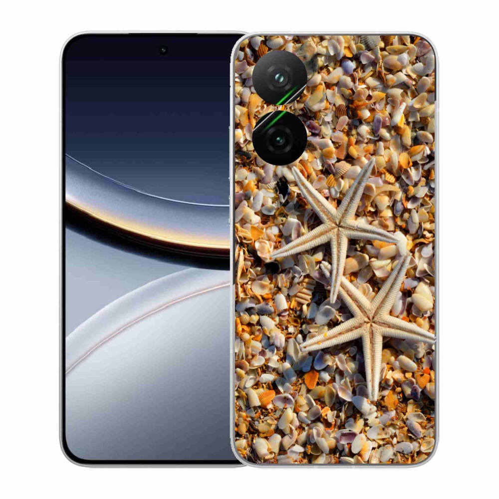 Gélový kryt mmCase na Xiaomi Poco F7 5G - morské hviezdice