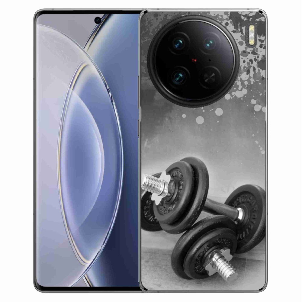 Gélový kryt mmCase na Vivo X90 Pro - činky 1