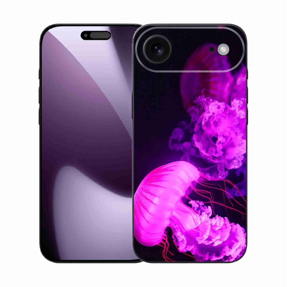 Gélový kryt mmCase na iPhone 17 Air - medúza 1