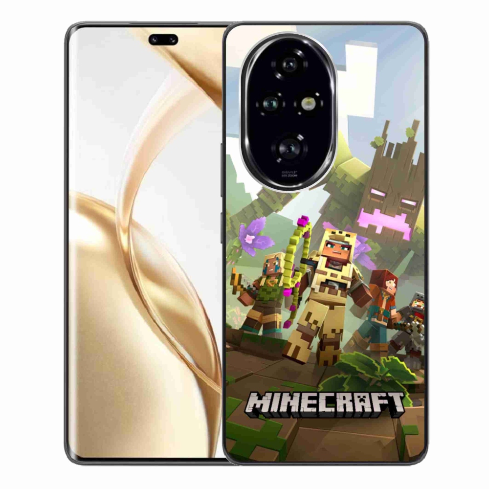 Gélový kryt mmCase na Honor 200 Pro 5G - minecraft 1