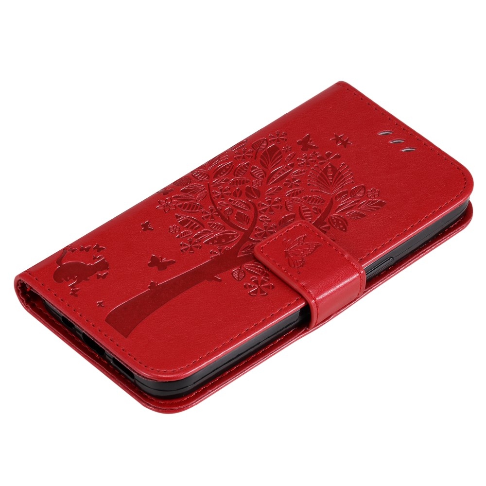 Tree knižkové púzdro na Xiaomi 13T/13T Pro - červené