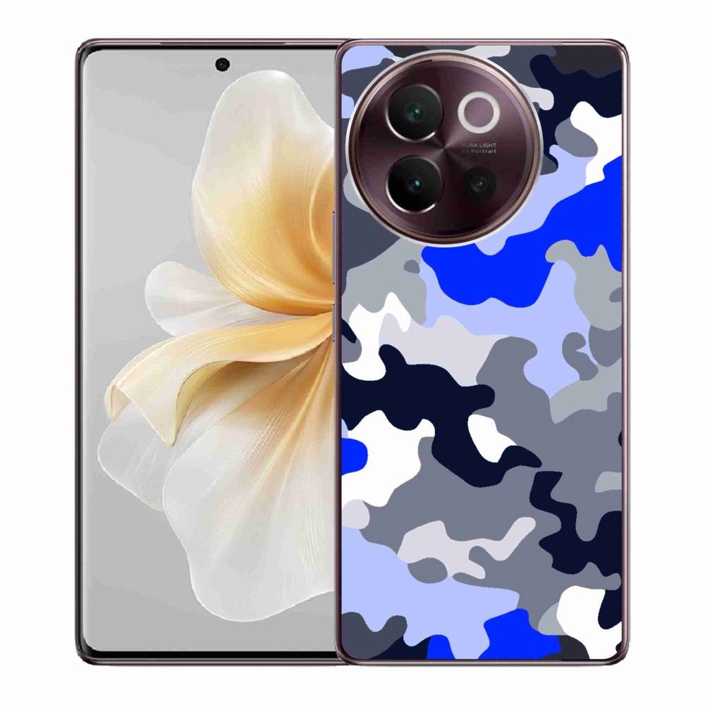 Gélový kryt mmCase na Vivo V40 Lite 5G - maskáčový vzor 8