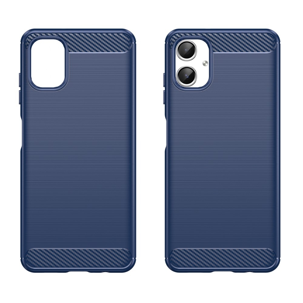 Carbon odolný gélový obal na Samsung Galaxy A06 4G - modrý