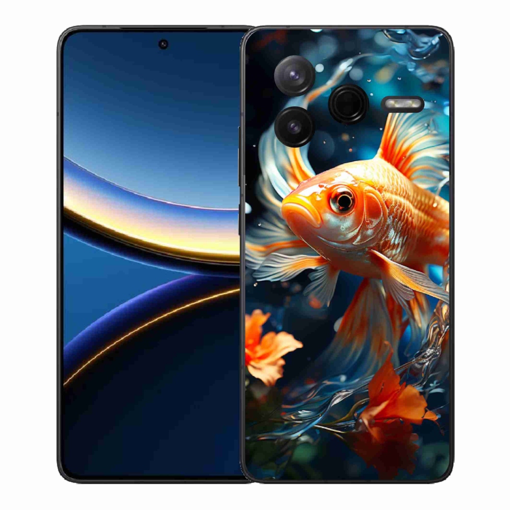 Gélový kryt mmCase na Xiaomi Poco F7 Pro - rybka