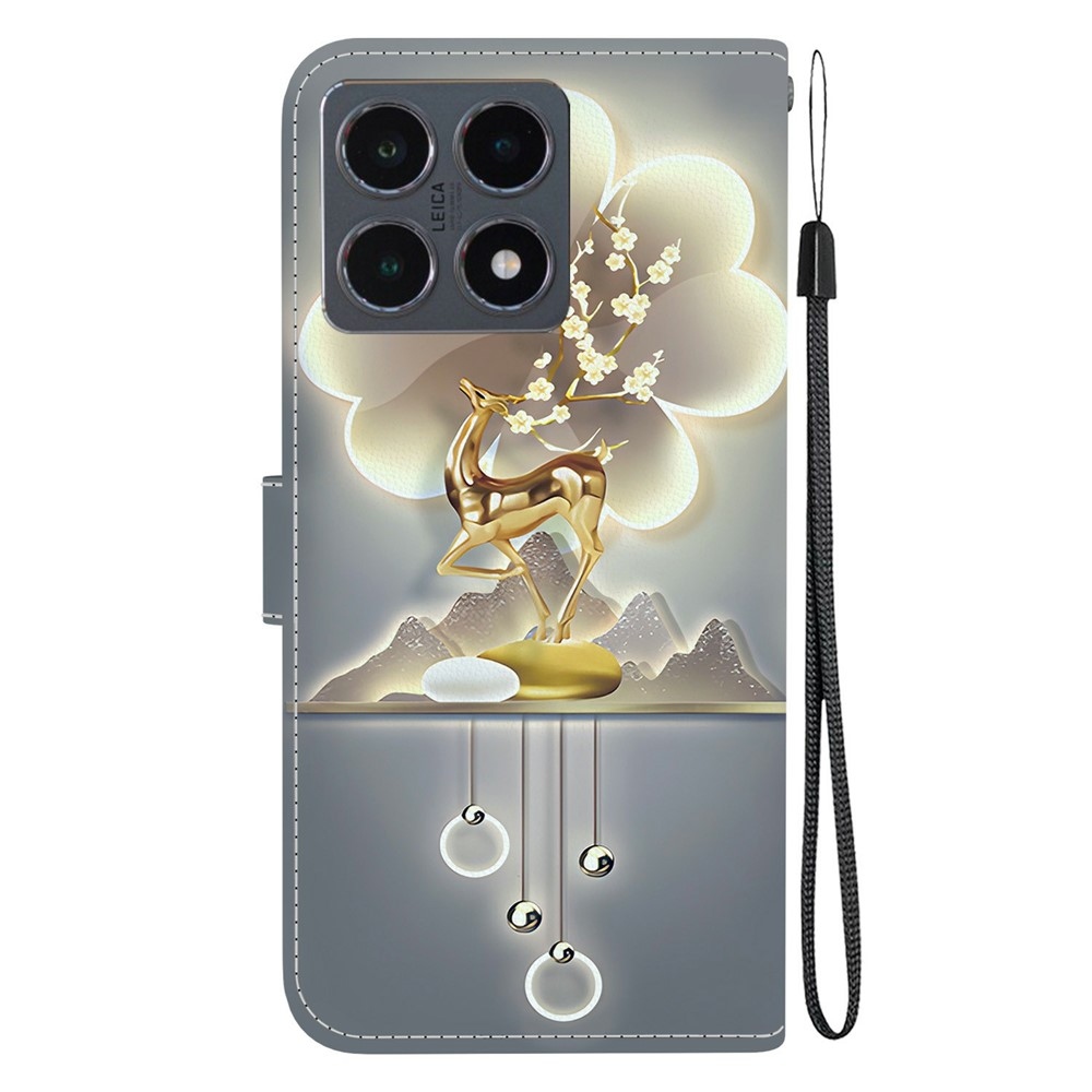 Versatile knižkové púzdro na Xiaomi 15T - jeleň sika