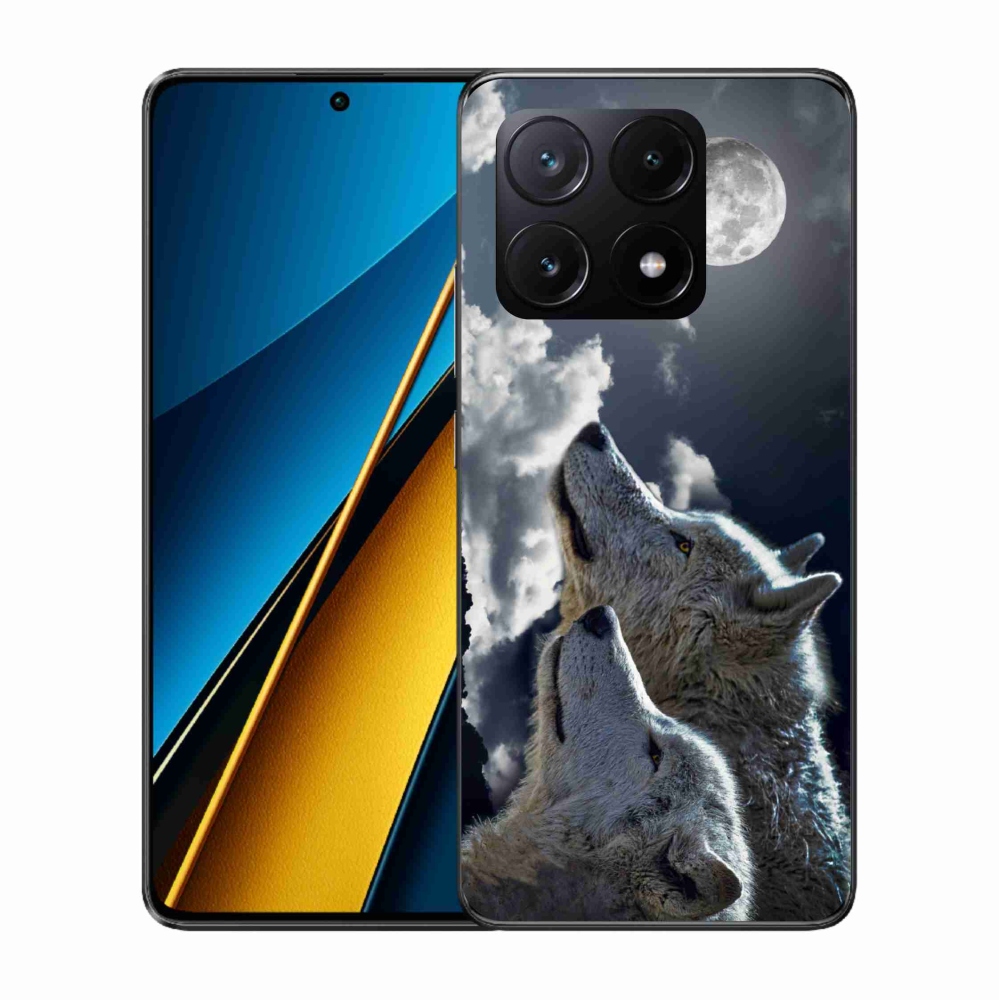 Gélový kryt mmCase na Xiaomi Poco X6 Pro 5G - vlci