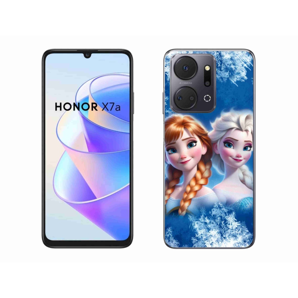 Gélový kryt mmCase na Honor X7a - ľadové kráľovstvo 2