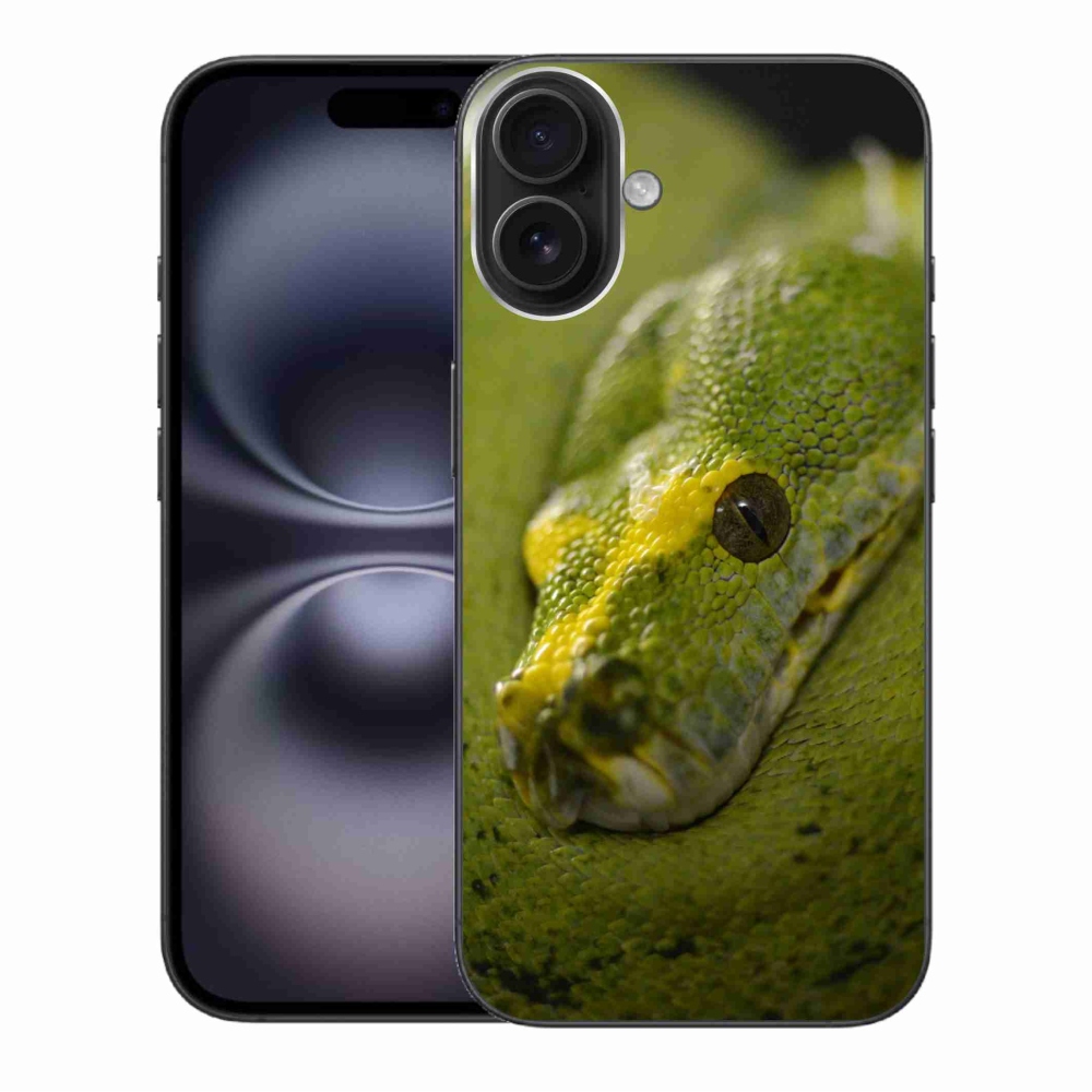 Gélový kryt mmCase na iPhone 16 Plus - had 2