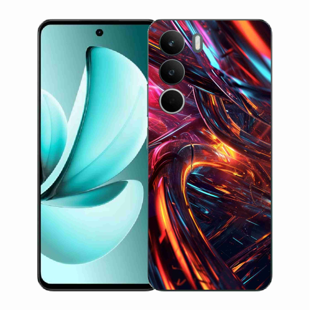 Gélový kryt mmCase na Realme C71 - abstraktný motív 10