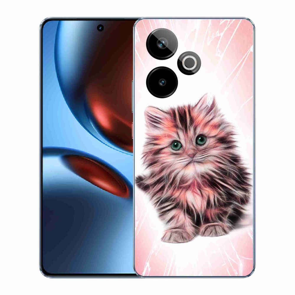 Gélový kryt mmCase na Realme GT 7 5G/GT 7T 5G - roztomilé mačiatko