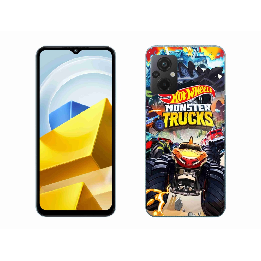 Gélový kryt mmCase na Xiaomi Poco M5 4G - hot wheels 2