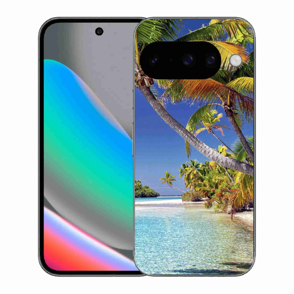 Gélový kryt mmCase na Google Pixel 10 - morská pláž