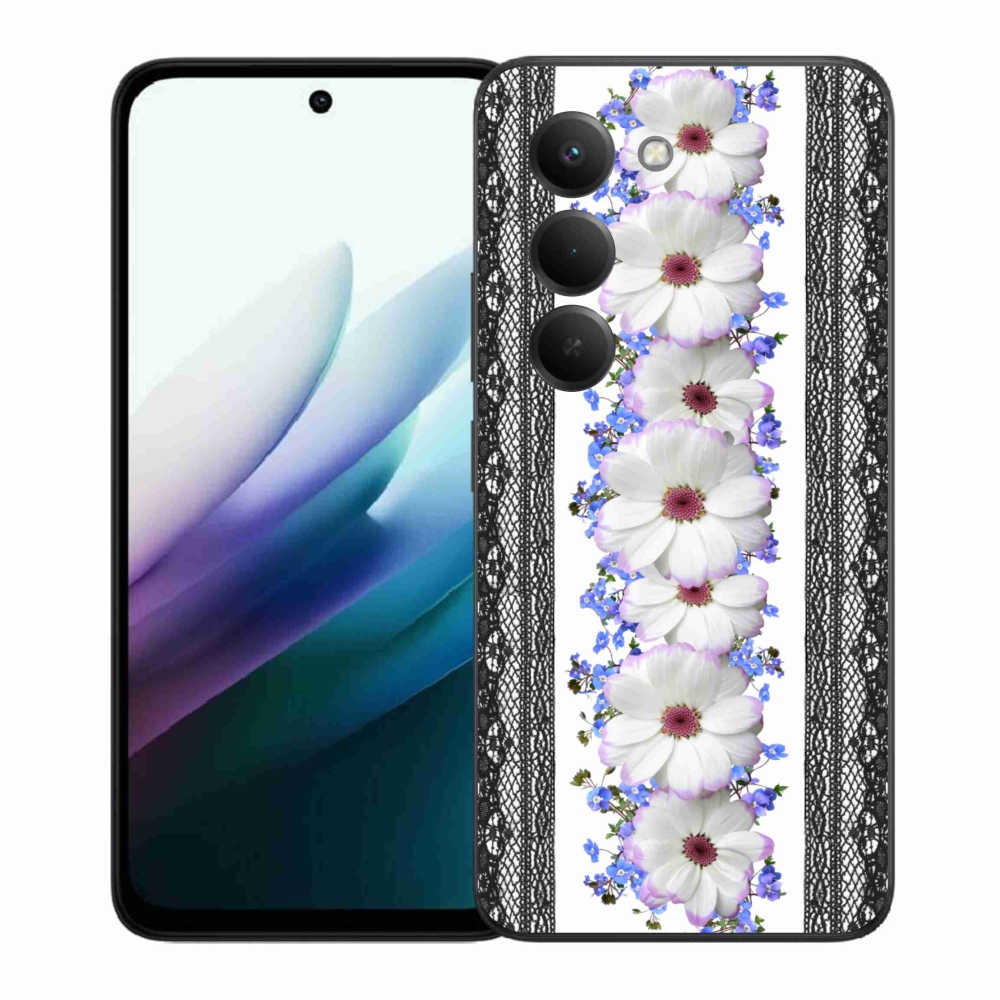 Gélový kryt mmCase na Xiaomi Redmi 15 4G/5G (171mm) - kvety 8