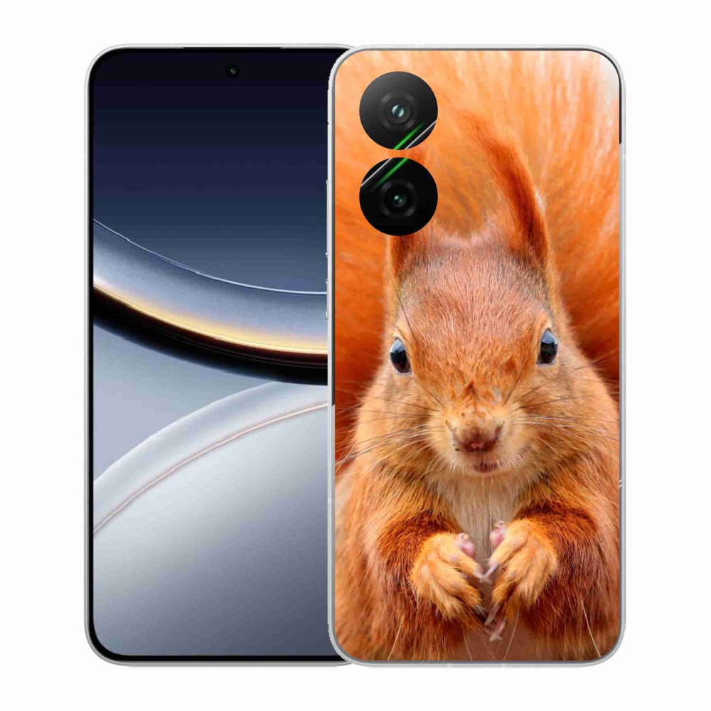 Gélový kryt mmCase na Xiaomi Poco F7 5G - veverička