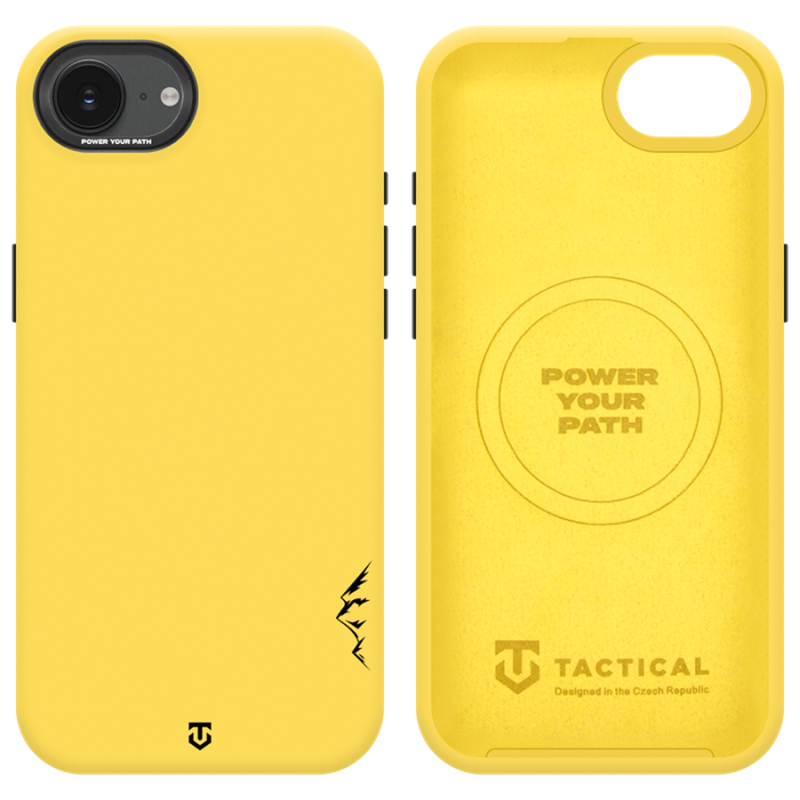 Tactical MagForce Velvet Smoothie 2.0 – puzdro pre Apple iPhone 16e/17e v farbe Banana
