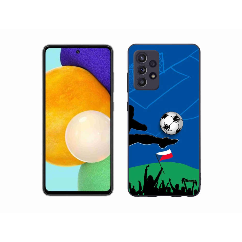 Gélový kryt mmCase na Samsung Galaxy A52/A52 5G - fanúšikovia futbalu