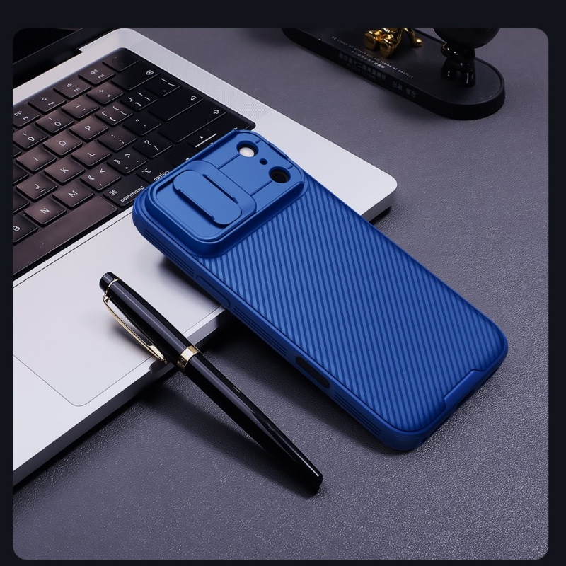 Nillkin CamShield PRO Zadný kryt pre Apple iPhone 17 Pro Max Blue
