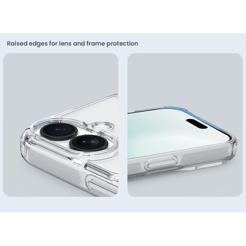 Nillkin Nature TPU PRO kryt pre Apple iPhone 17 Transparentný