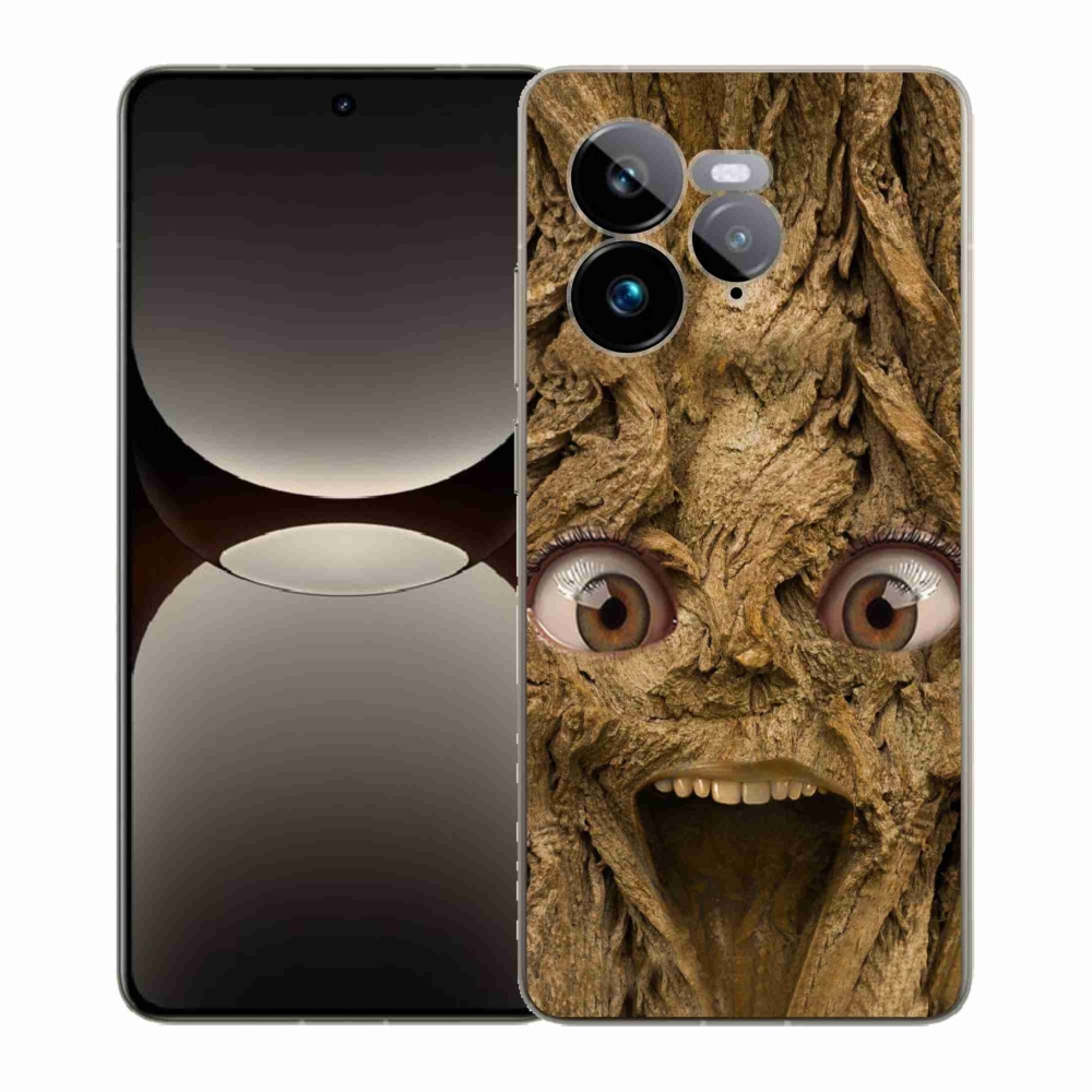 Gélový kryt mmCase na Realme GT 7 Pro 5G - veselý strom s očami