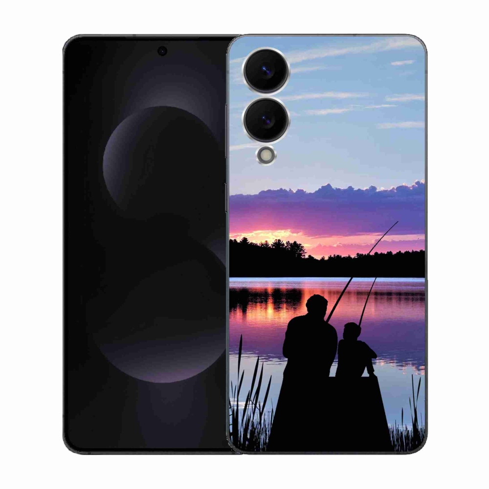 Gélový kryt mmCase na Samsung Galaxy S25 Edge - rybárčenie 2