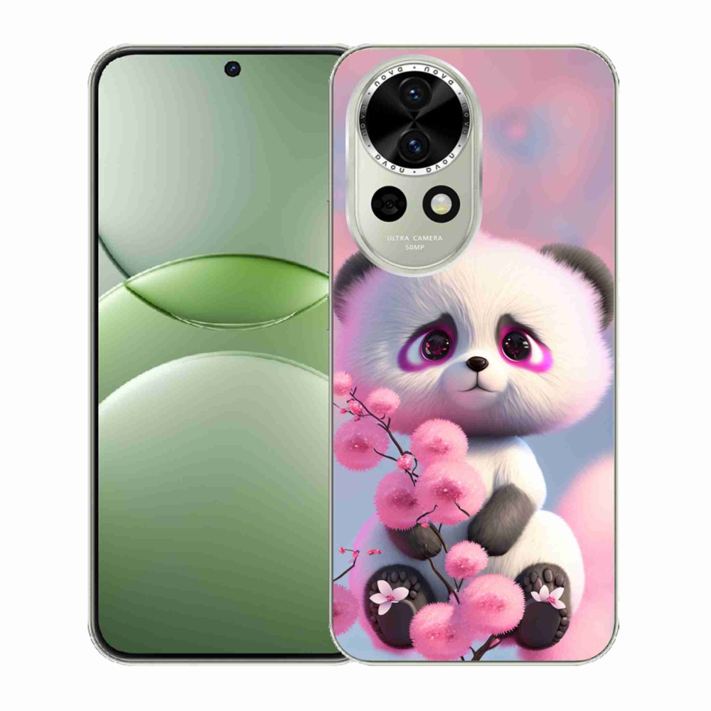 Gélový kryt mmCase na Huawei Nova 13 5G - roztomilá panda 1