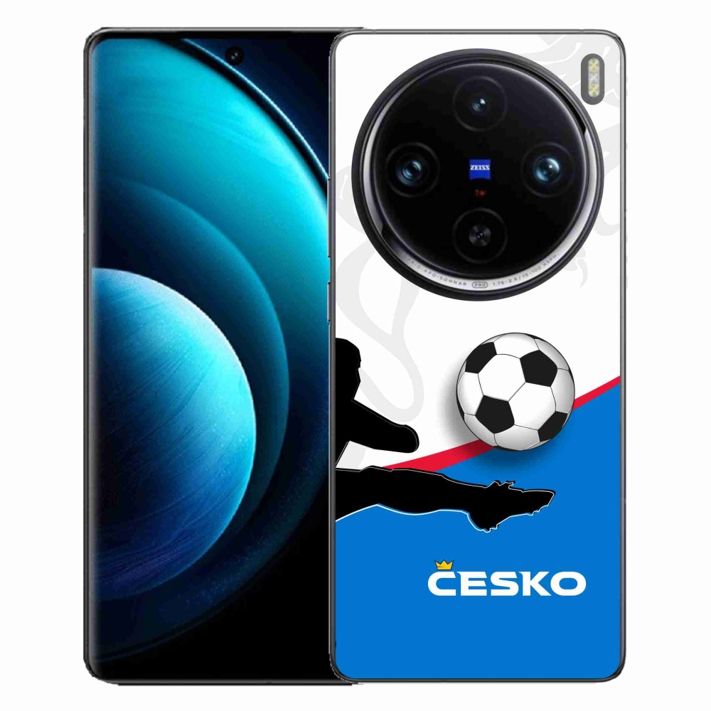 Gélový kryt mmCase na Vivo X100 Pro 5G - futbal Česko 3