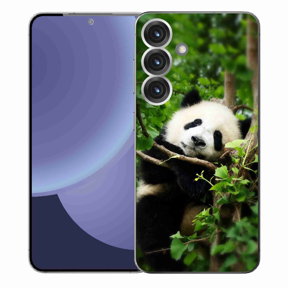 Gélový kryt mmCase na Samsung Galaxy S25+ - panda