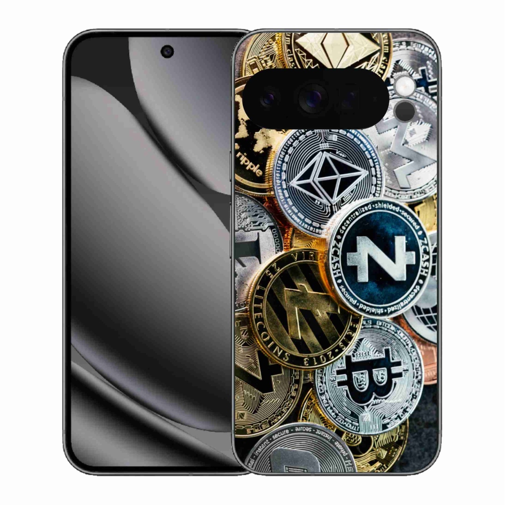 Gélový kryt mmCase na Google Pixel 10 Pro XL - kryptomeny