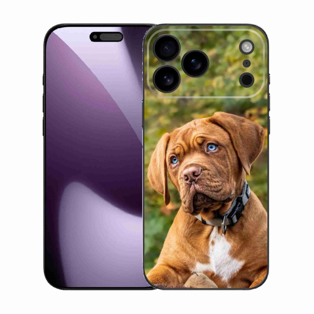 Gélový kryt mmCase na iPhone 17 Pro Max - šteňa